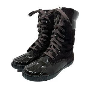 Cole Haan Nike Air Tali Waterproof Chocolate Brown Winter Boots Size 8